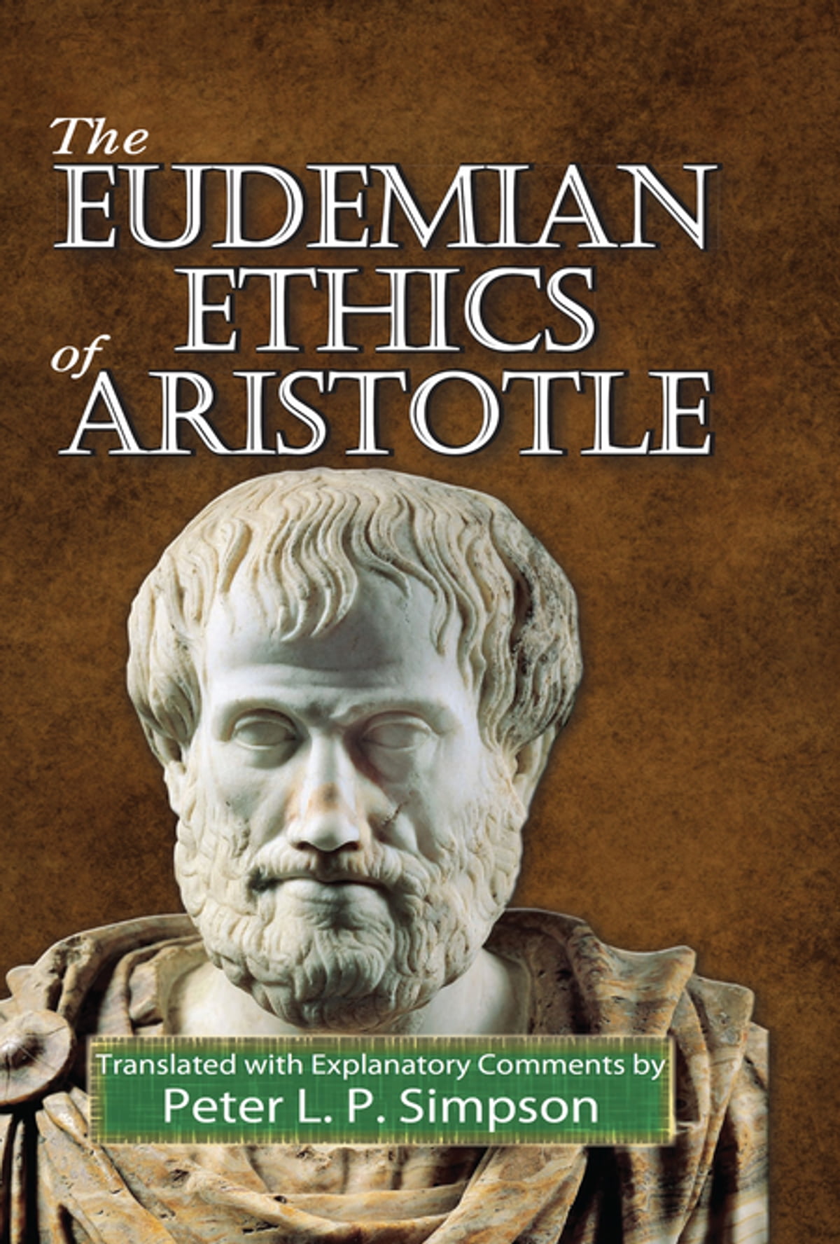 Book cover of Eudemian Ethics by Aristotle Book cover of Eudemian Ethics by Aristotle